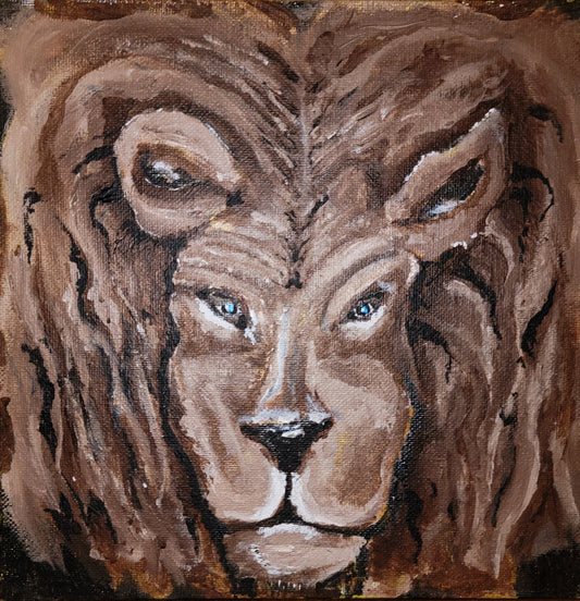 A Lion Brave and Strong