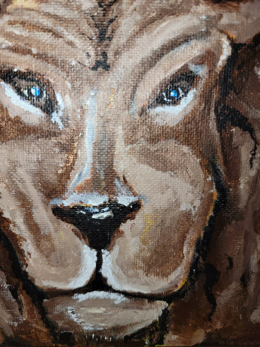 A Lion Brave and Strong